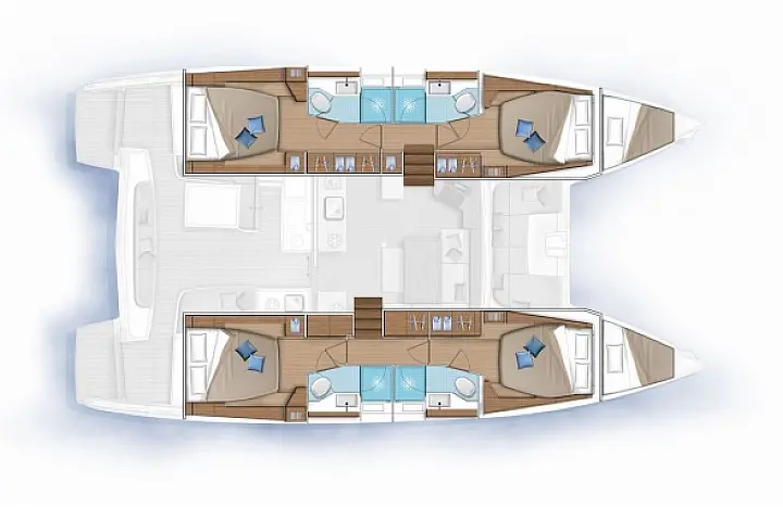 Lagoon 46  - PLAN