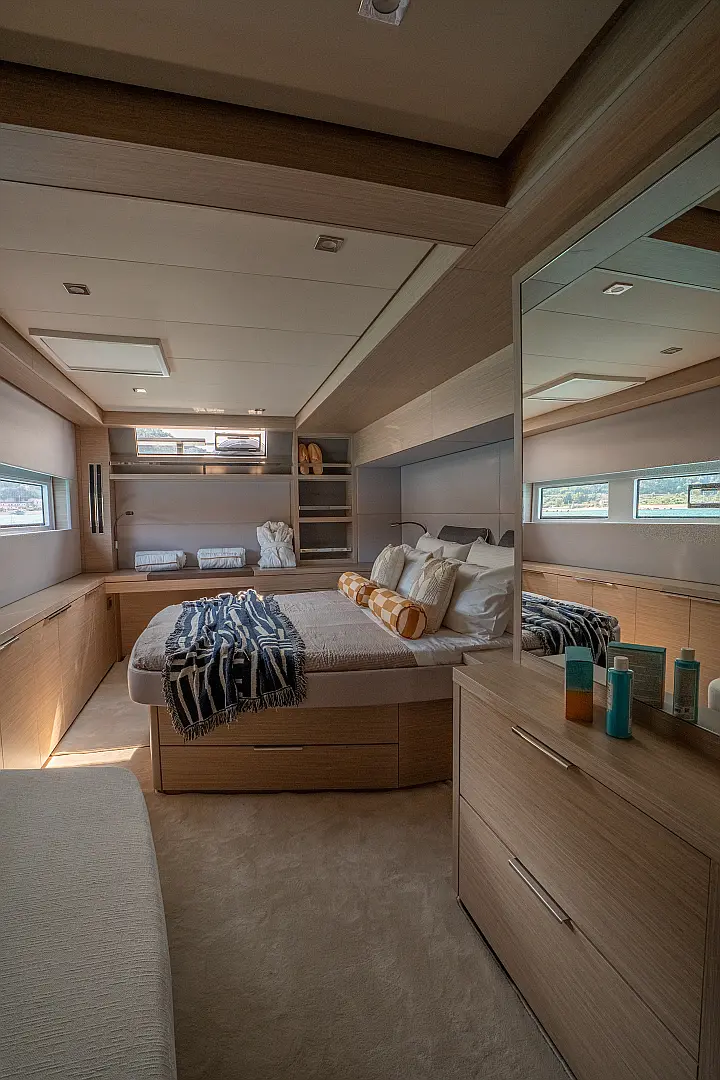 Lagoon 55 - Master cabin