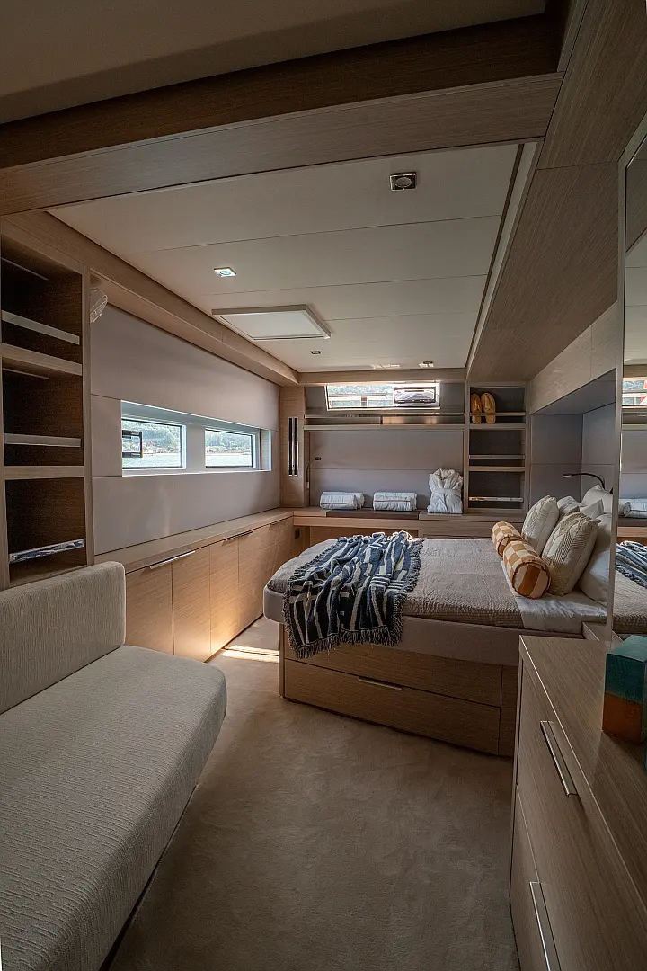 Lagoon 55 - Master cabin