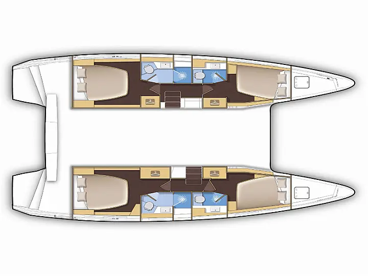 Lagoon 42 (4+2) cb WM - 