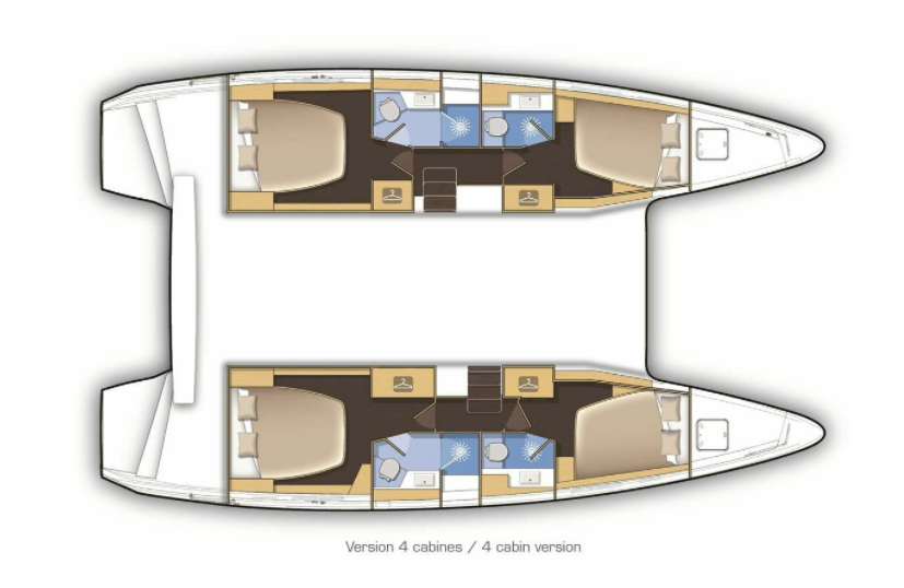 Lagoon 42 A/C & GEN & WM - 