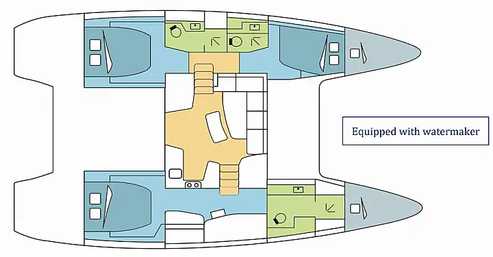 Lagoon 42 Owner version - 