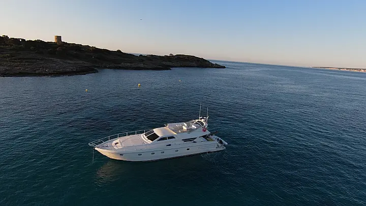 Ferretti 175 FLY - dron sunset