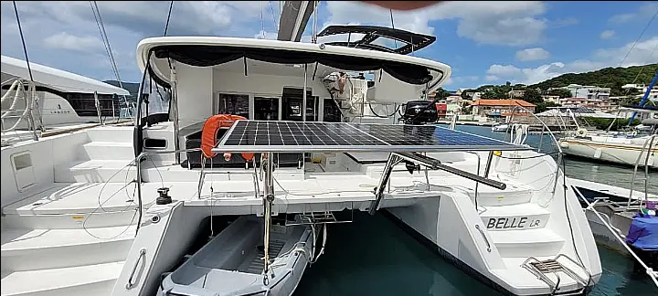 Lagoon 450 SporTop - Solar Panels 2