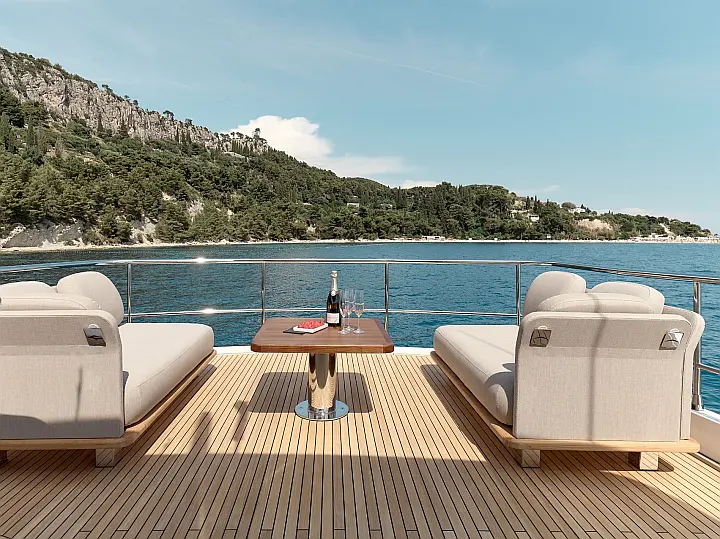 Azimut Magellano 66 - fly fotelja